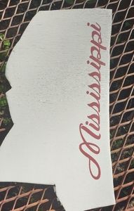 Hand made Mississippi signs